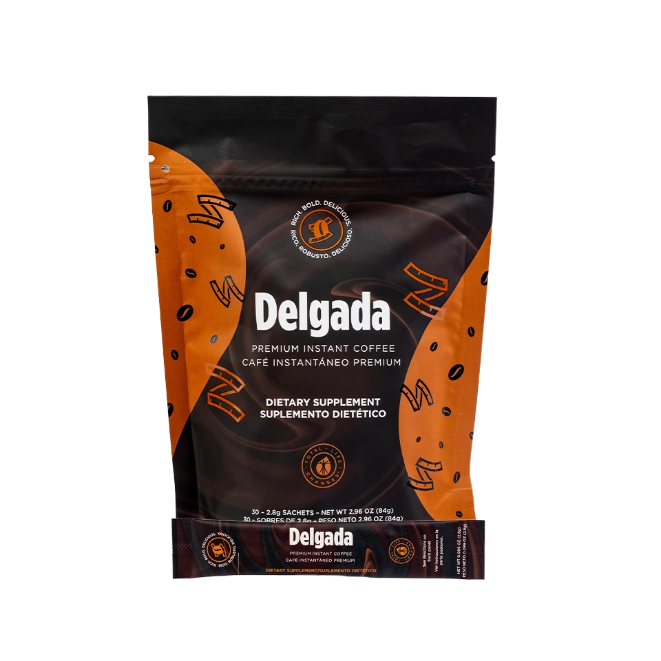 Delgada Premium Instant Coffee 30-sachet bag